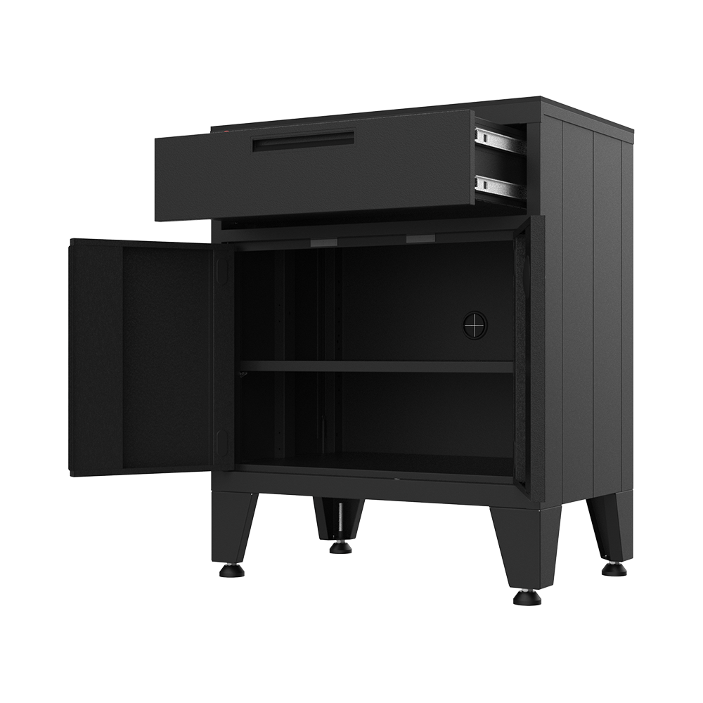 Multifunction Garage Cabinet in Black