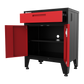 Multifunction Garage Cabinet in Red