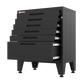 6-Drawer Garage Tool Cabinet in Black