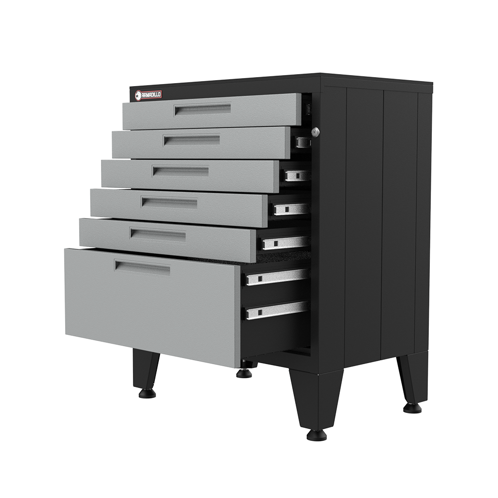 6-Drawer Garage Tool Cabinet in Gray