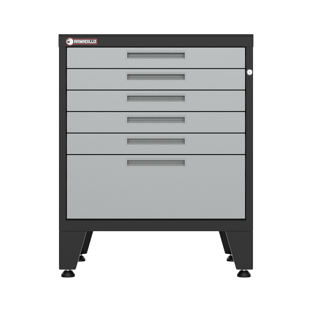 6-Drawer Garage Tool Cabinet in Gray
