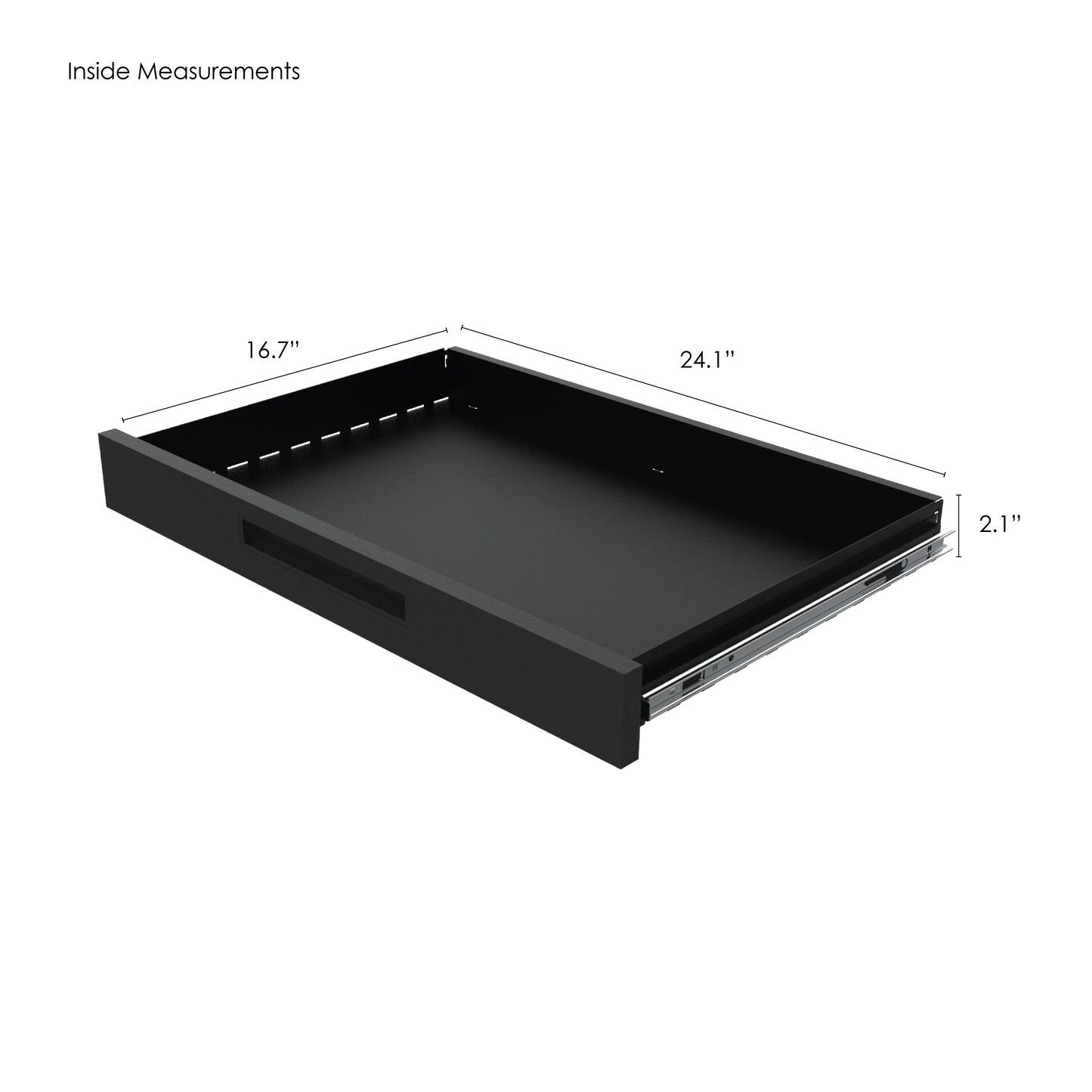 6-Drawer Garage Tool Cabinet in Black