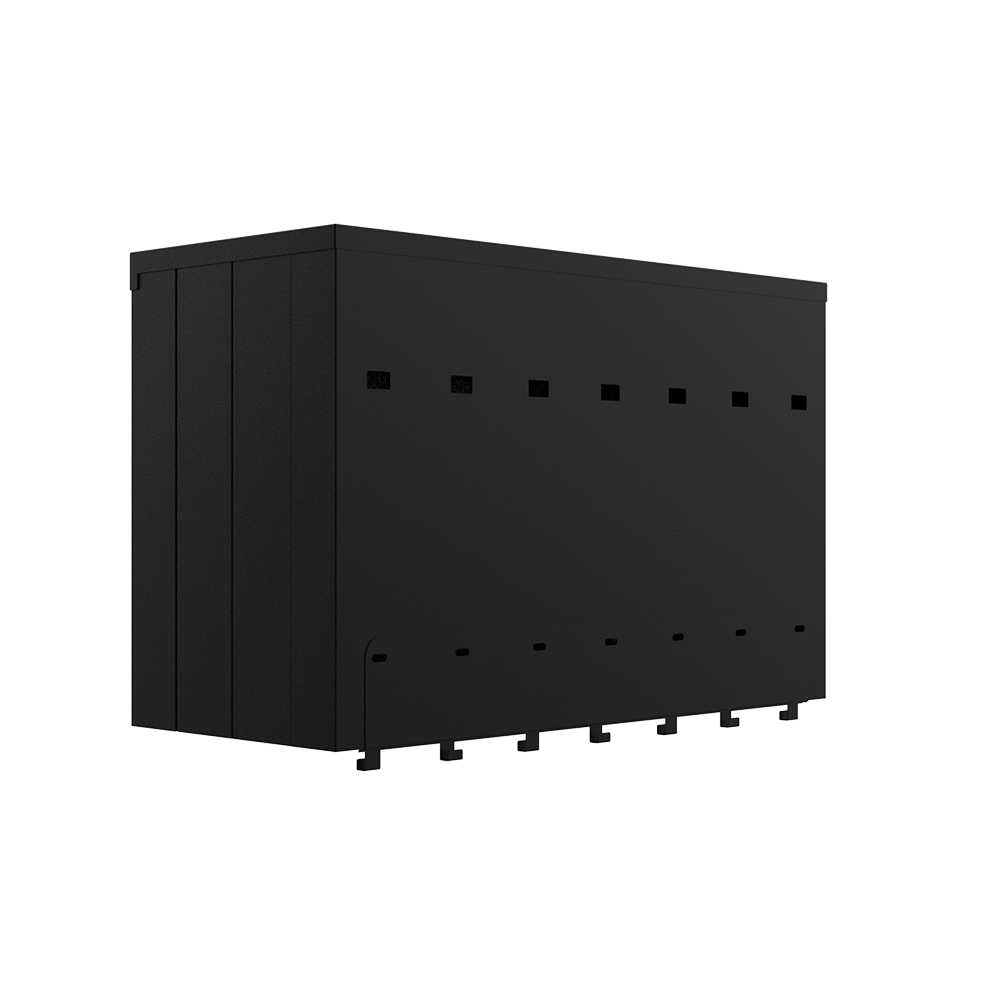 Garage Wall Cabinet in Black