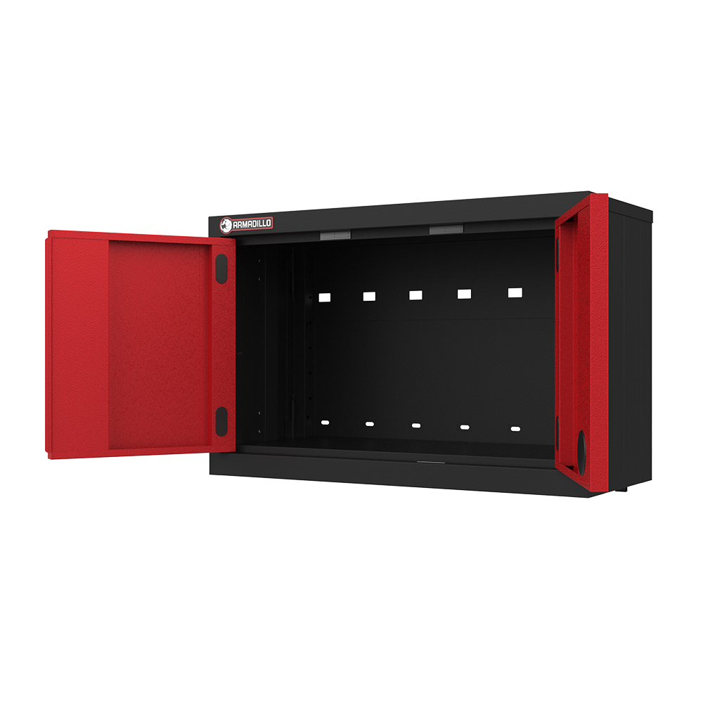 Garage Wall Cabinet in Red