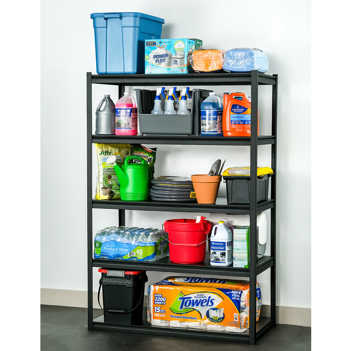 5 shop shelf storage